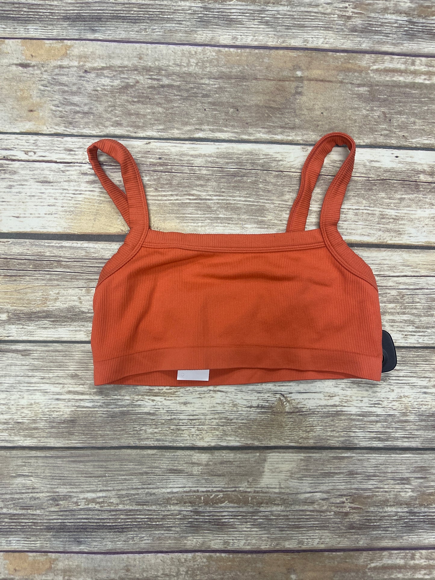 Athletic Bra By Cmf In Orange, Size: L