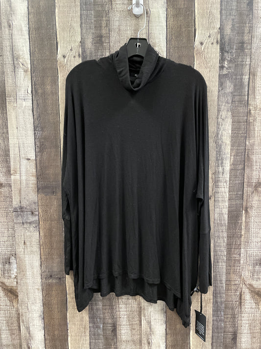 Tunic Long Sleeve By Cme In Black, Size: M