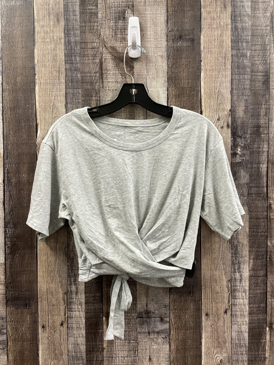 Top Short Sleeve By Aerie In Grey, Size: Xs