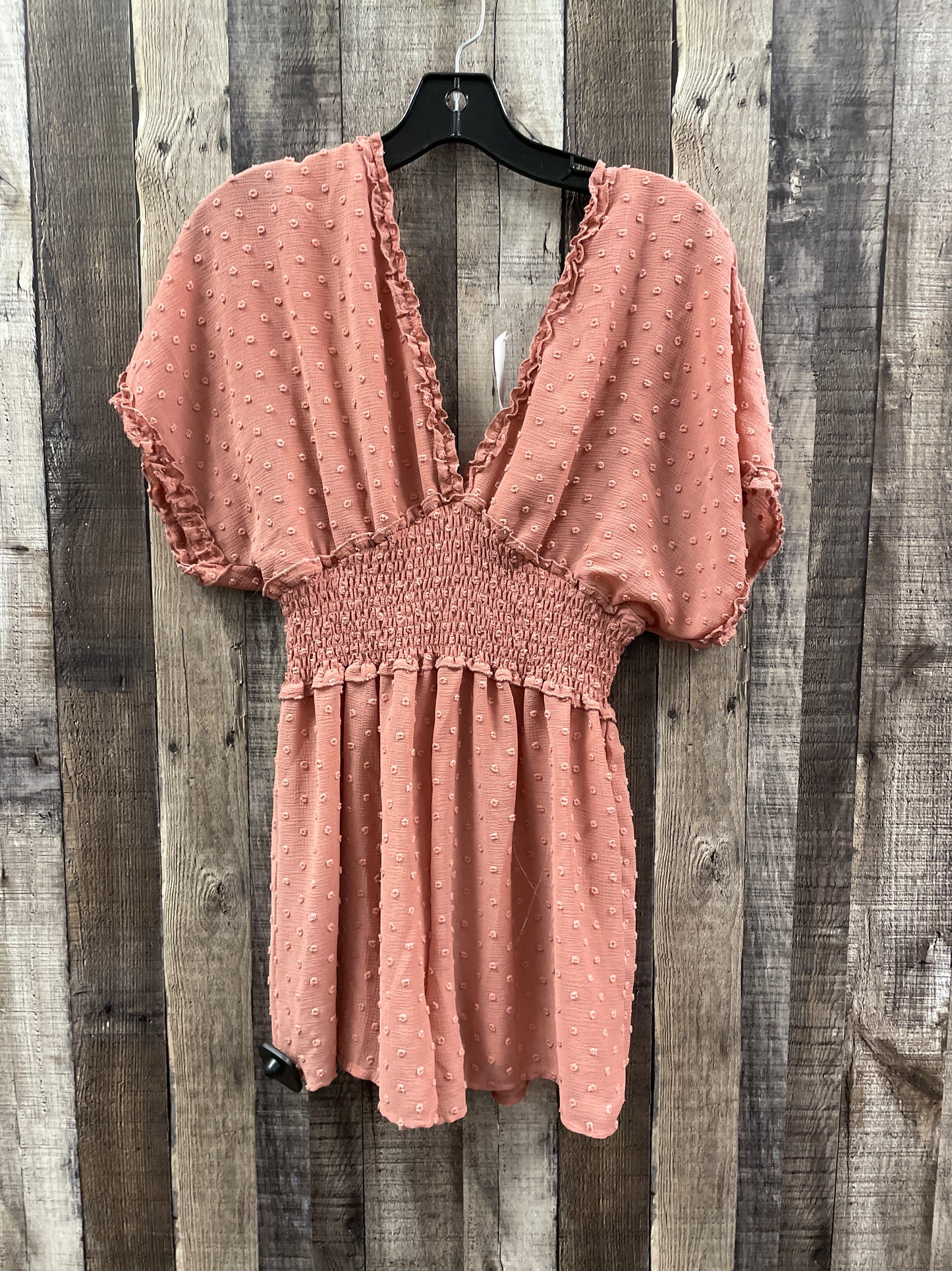 Romper By She + Sky In Pink, Size: S