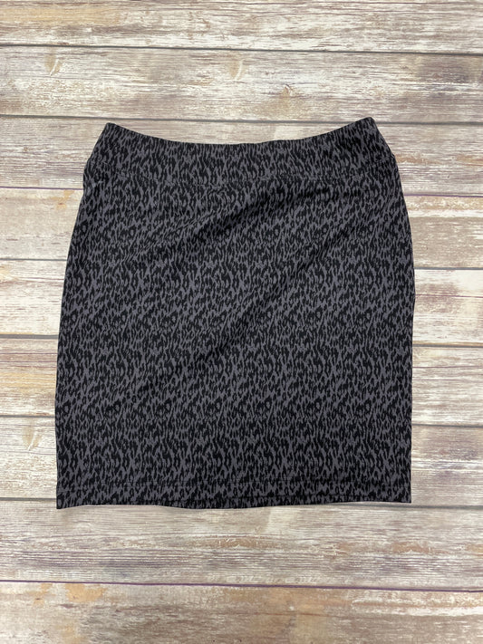 Skirt Mini & Short By Style And Company In Animal Print, Size: L