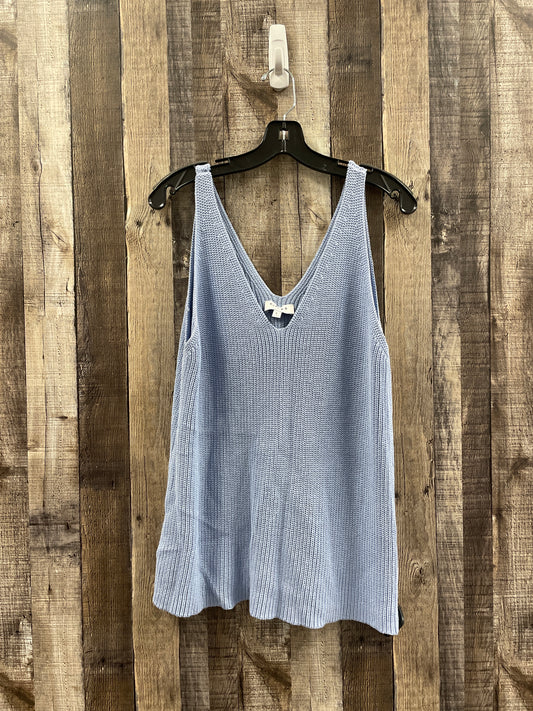 Top Sleeveless By Gilli In Blue, Size: L