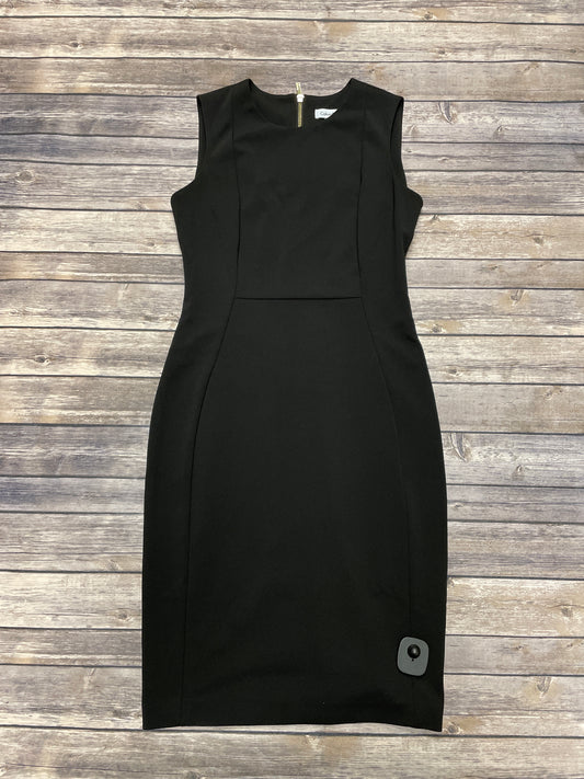 Dress Work By Calvin Klein In Black, Size: S