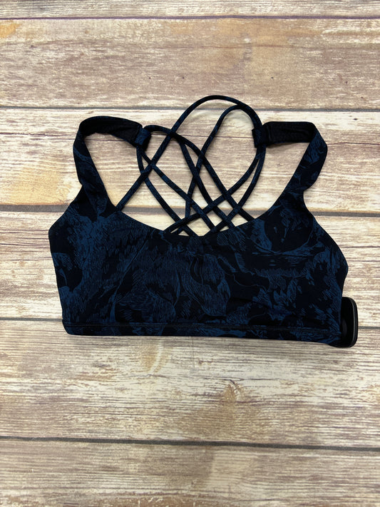 Athletic Bra By Lululemon In Blue, Size: 2