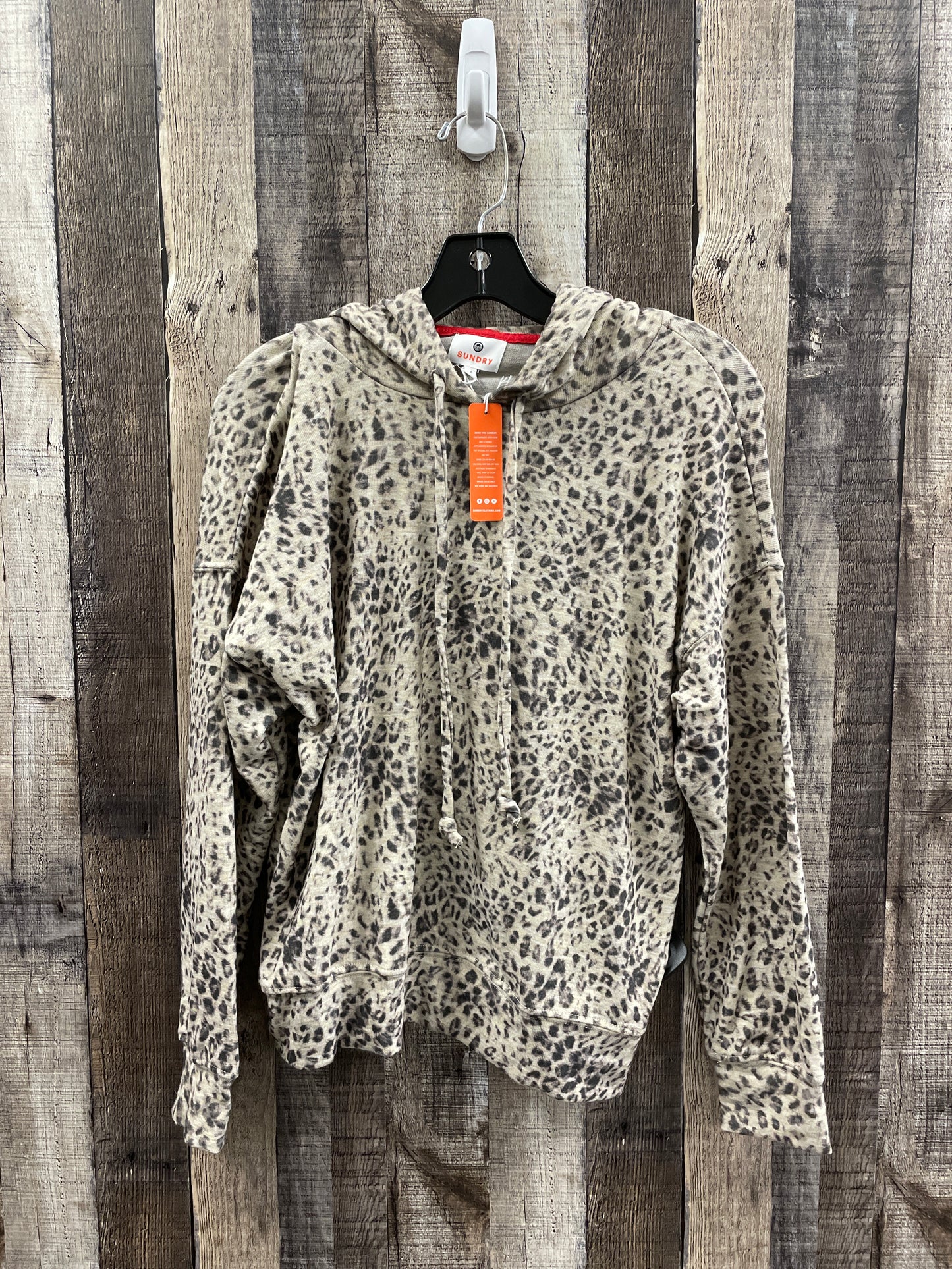 Top Long Sleeve By Splendid In Animal Print, Size: S