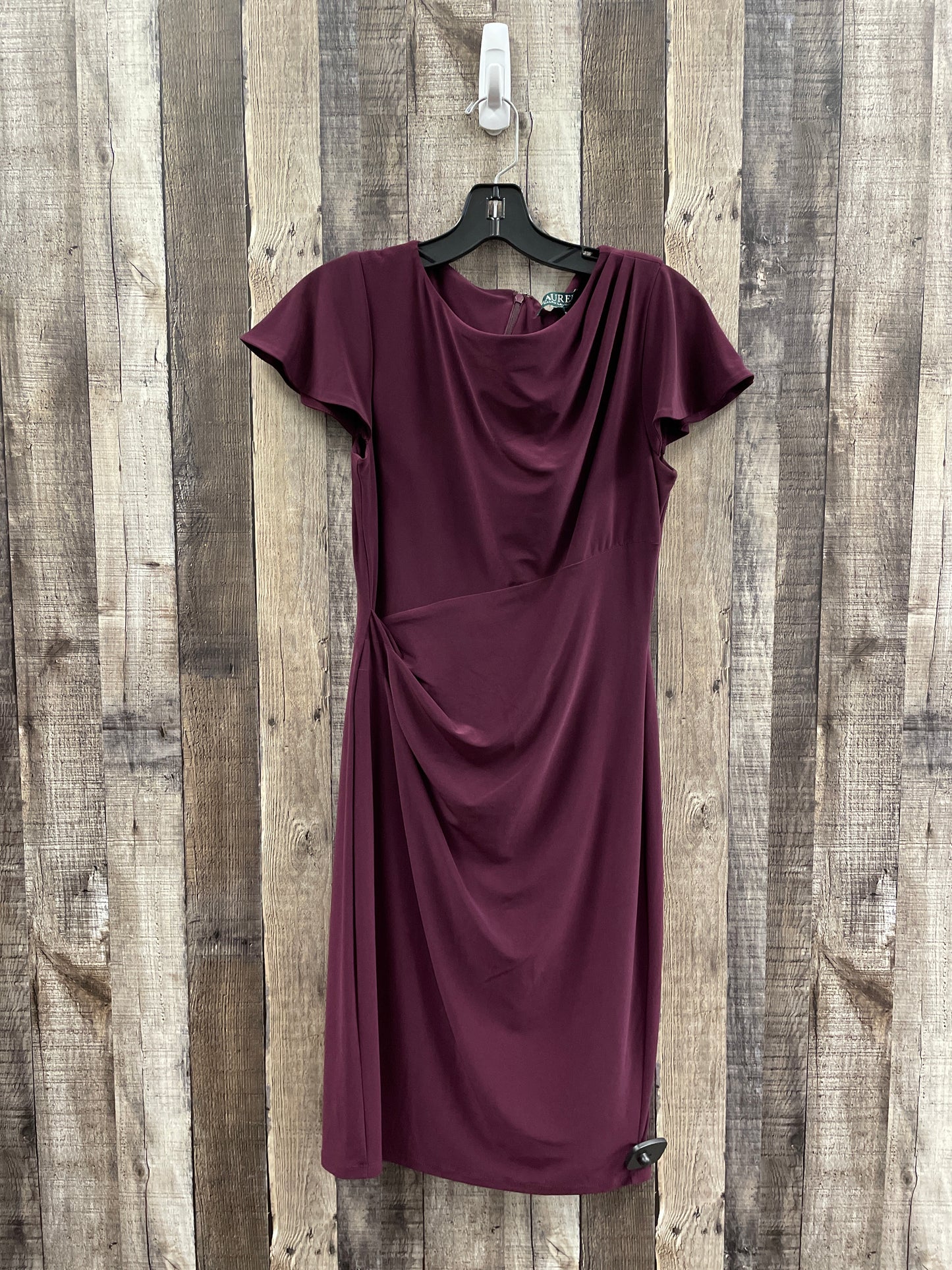 Dress Work By Ralph Lauren In Purple, Size: S