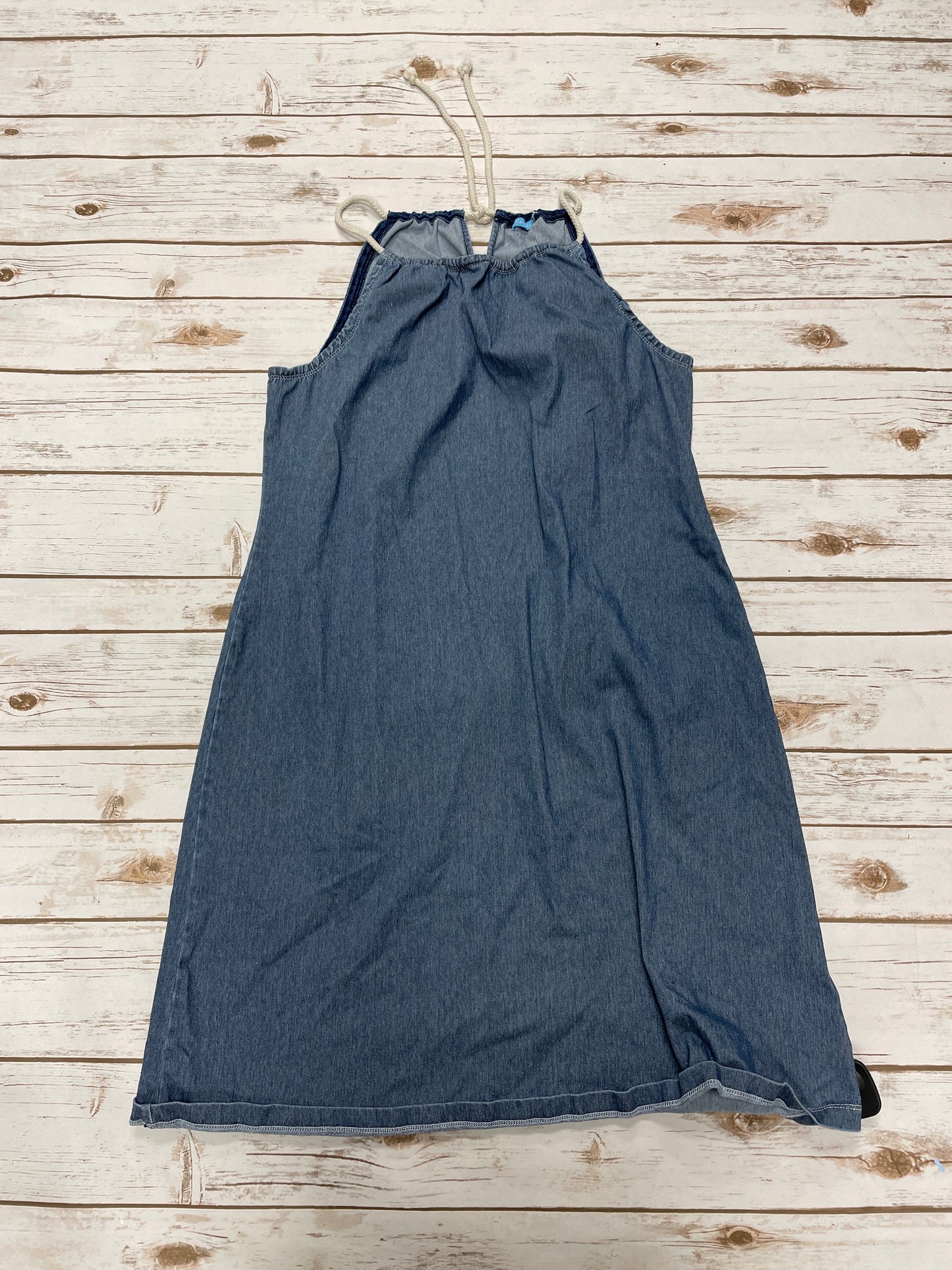 Dress Casual Short By Cme In Blue Denim, Size: Xl