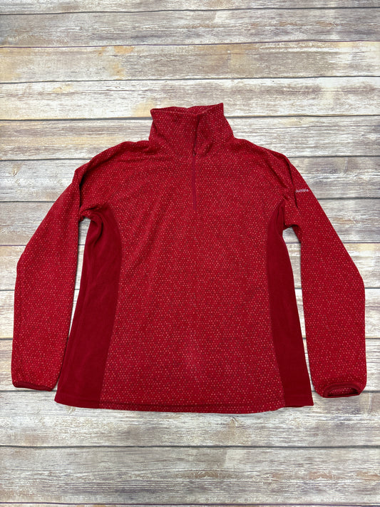 Athletic Jacket By Columbia In Red, Size: Xl