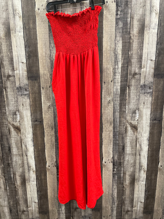 Jumpsuit By Ee Some In Red, Size: M