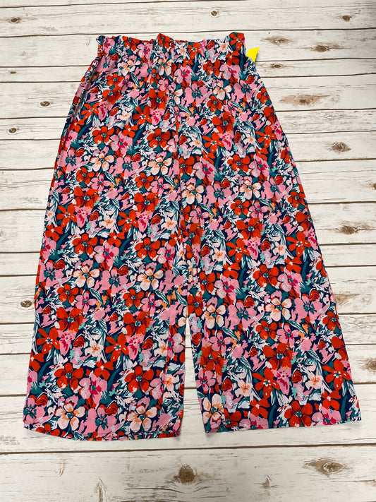 Pants Other By Shein In Floral Print, Size: 1x