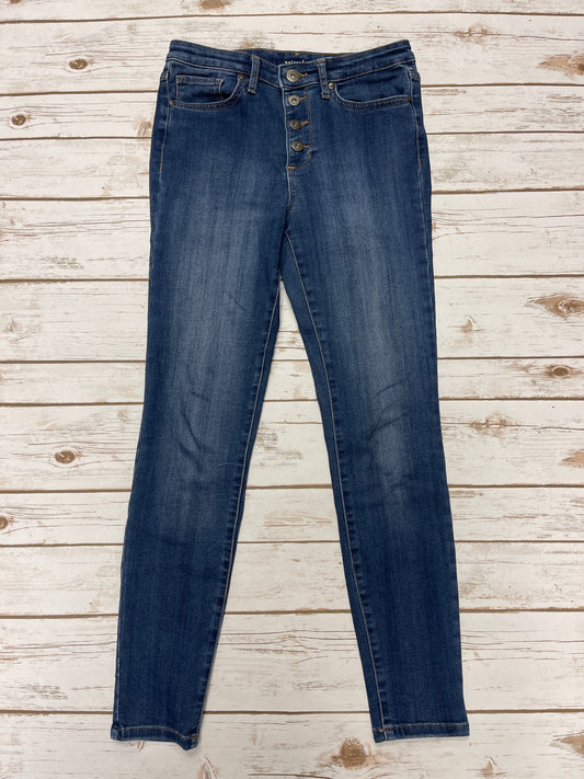 Jeans Skinny By Maison Jules In Blue Denim, Size: 4