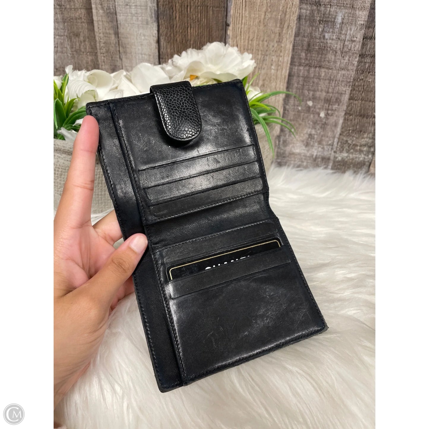 Wallet Luxury Designer By Chanel, Size: Small