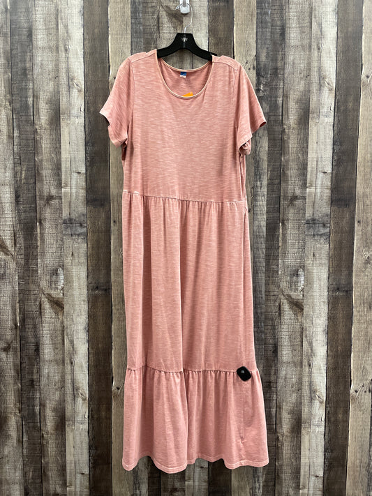 Dress Casual Maxi By Old Navy  Size: L