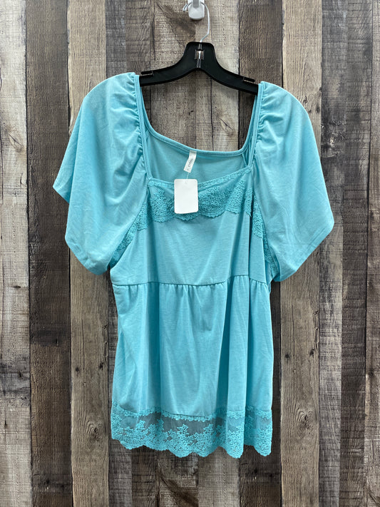 Top Short Sleeve By Emerald  Size: 1x