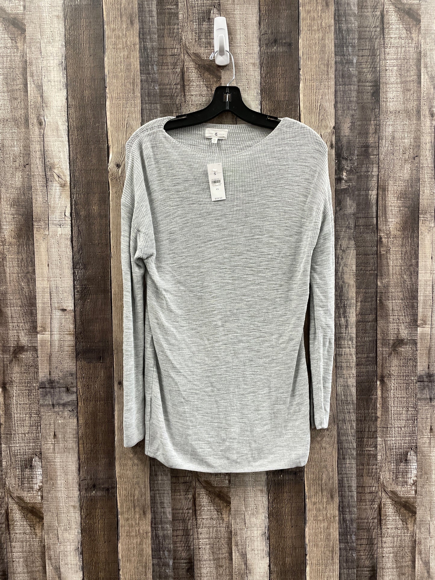 Grey Top Long Sleeve Lou And Grey, Size Xs