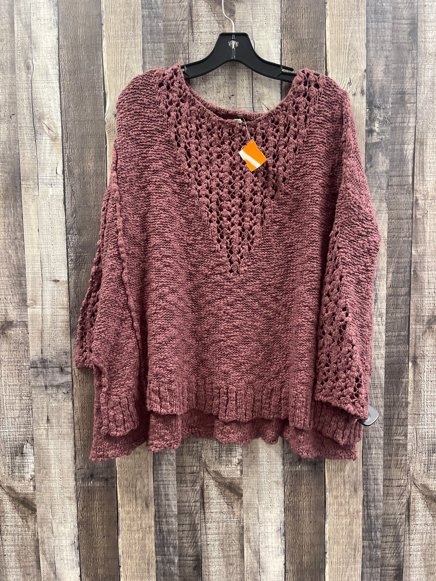 Wine Sweater Free People, Size Xs