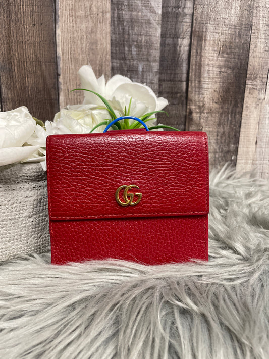 Wallet Luxury Designer By Gucci O  Size: Small