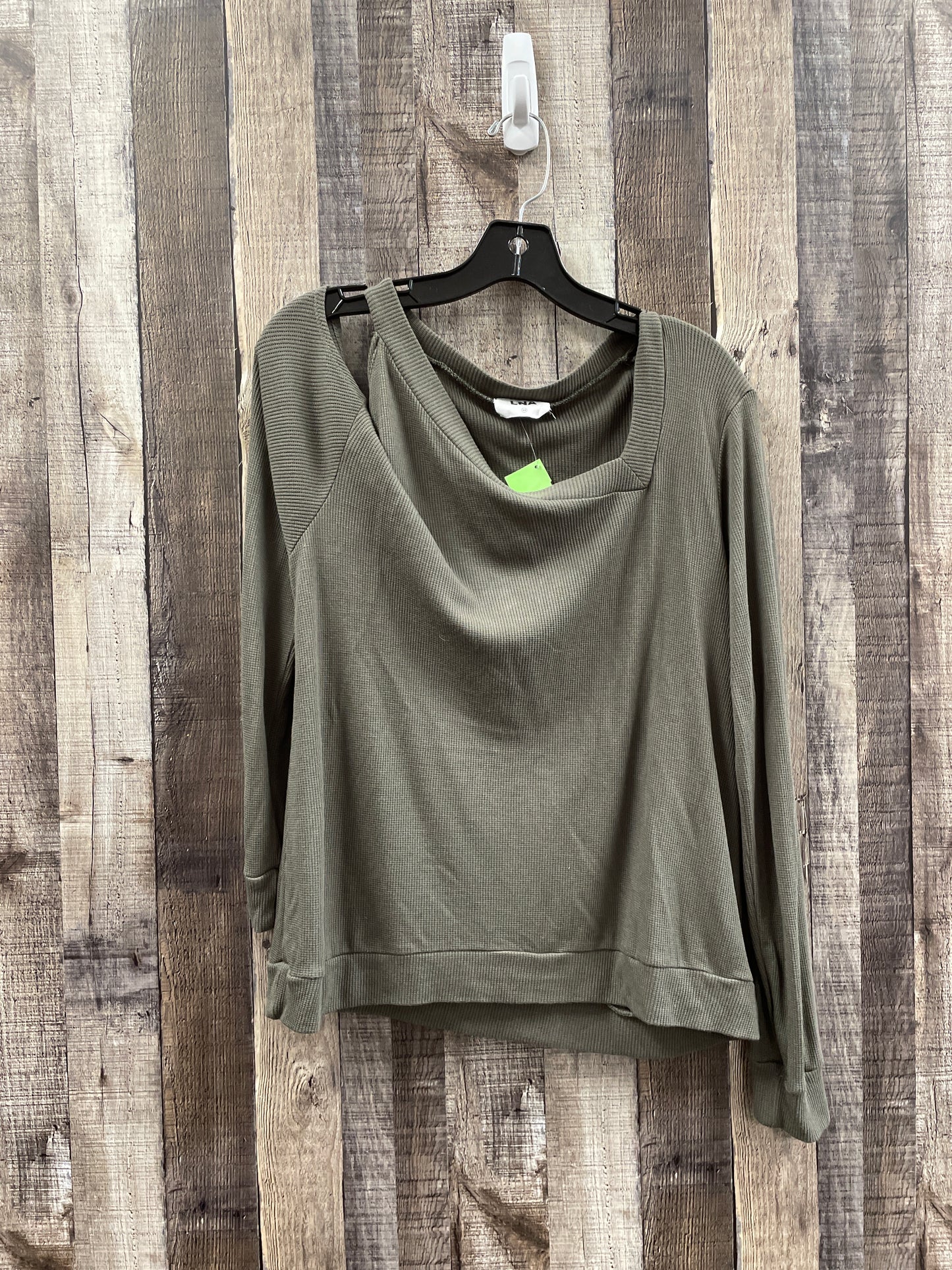 Green Top Long Sleeve Cme, Size Xs