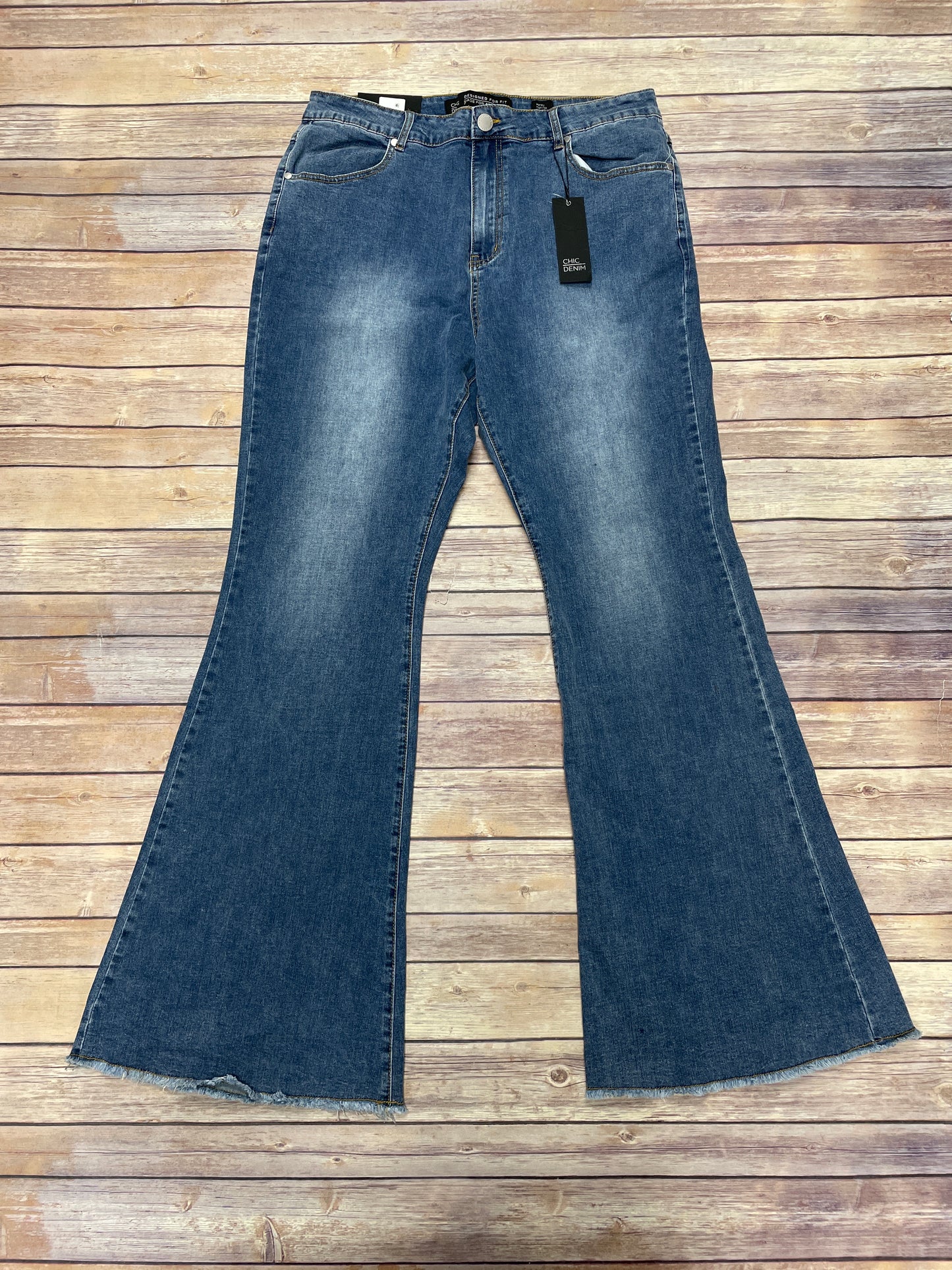 Jeans Flared By City Chic  Size: 18