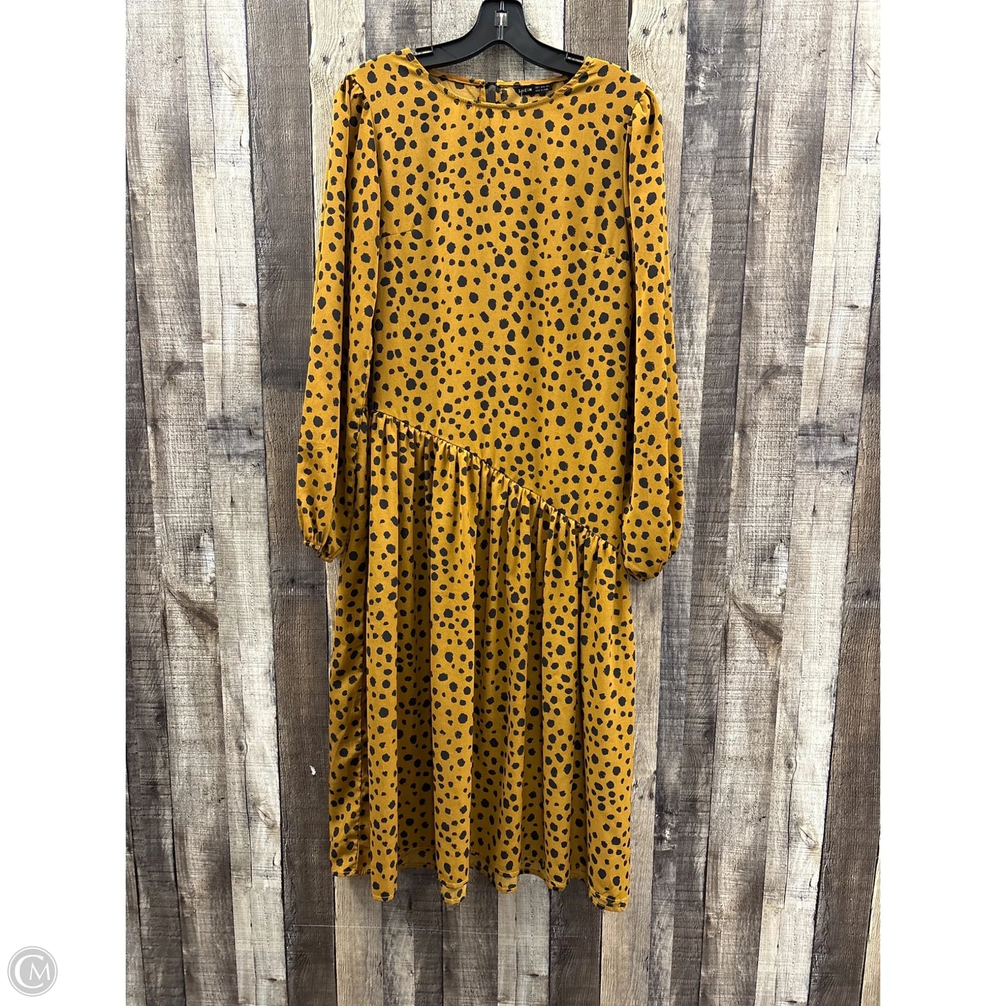 Dress Casual Maxi By Shein In Animal Print, Size: S