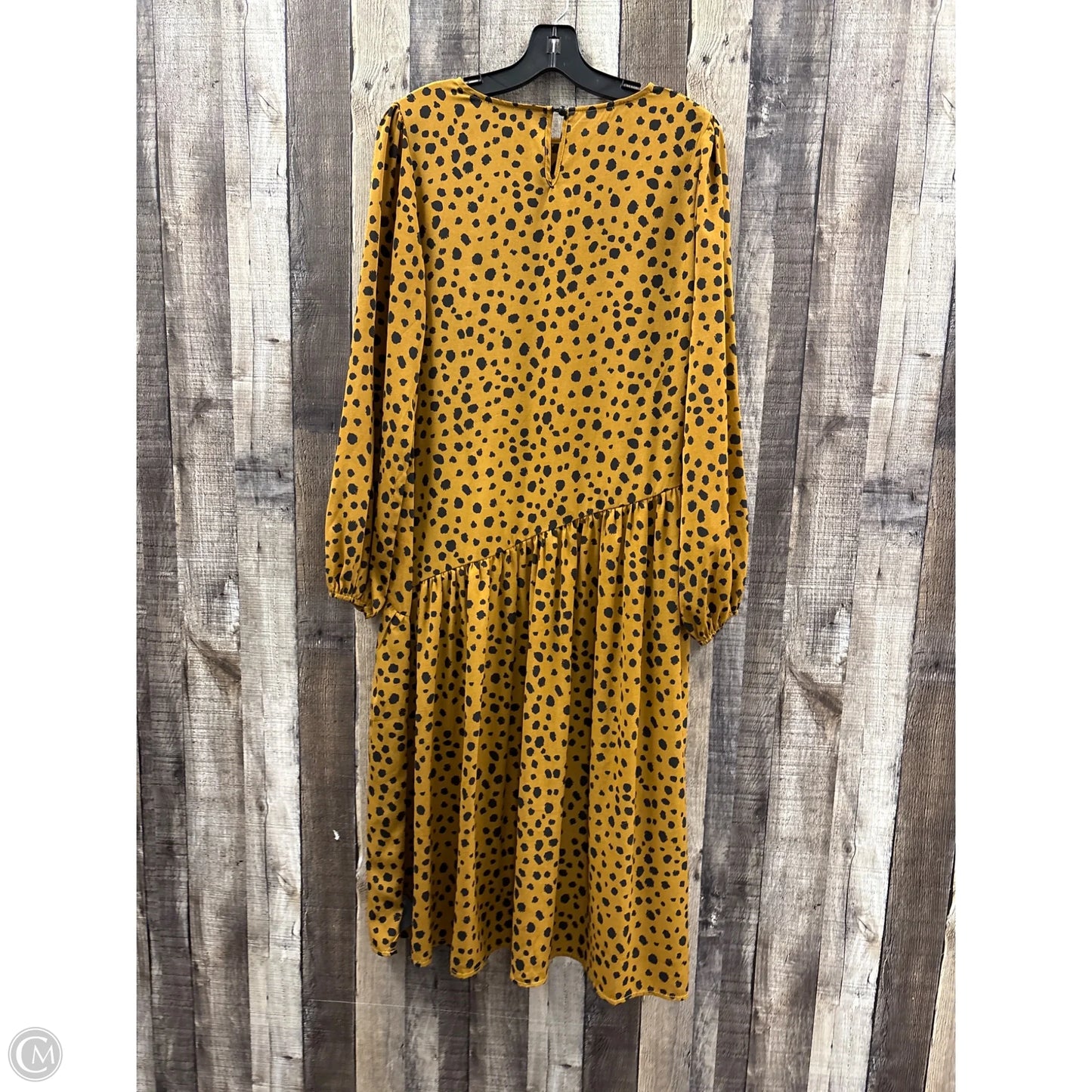Dress Casual Maxi By Shein In Animal Print, Size: S