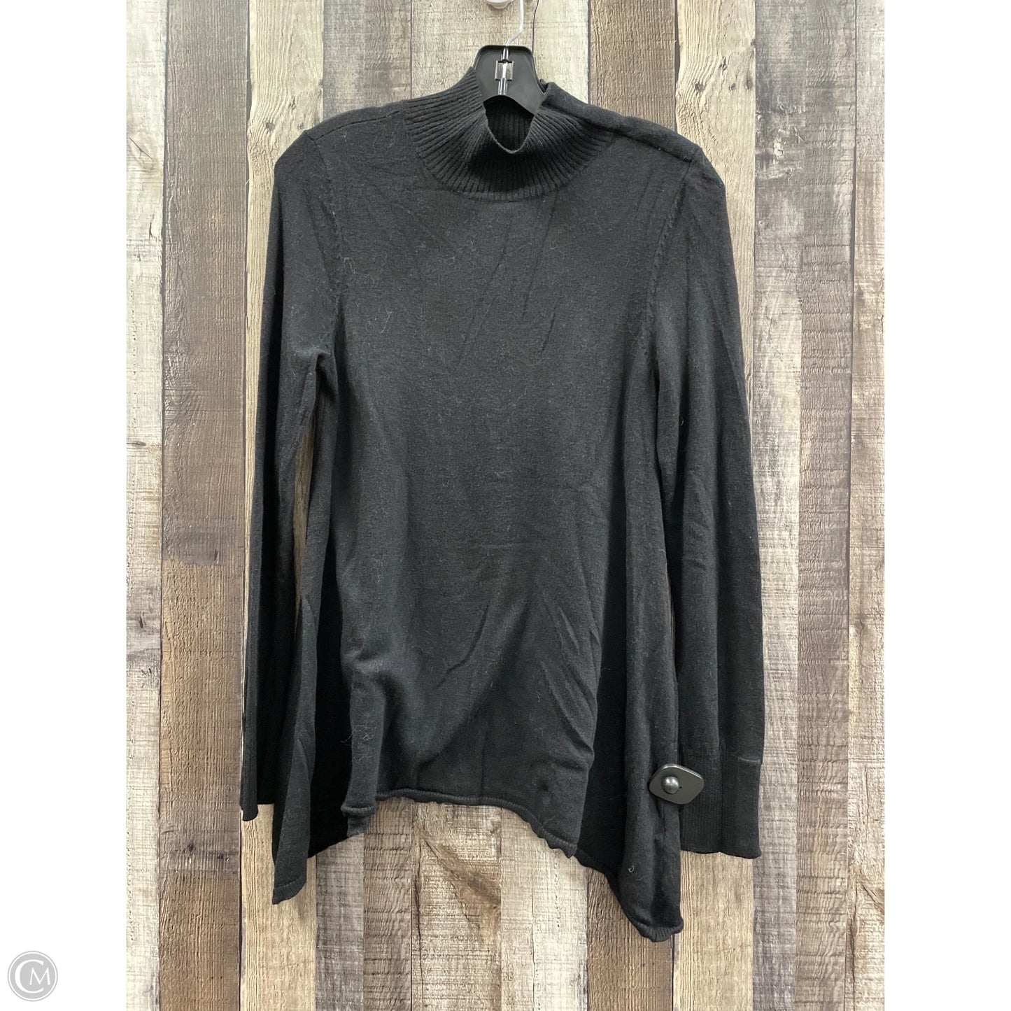 Sweater By International Concepts In Black, Size: M