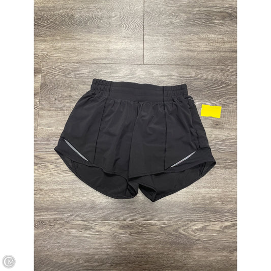 Athletic Shorts By Lululemon In Black, Size: 4