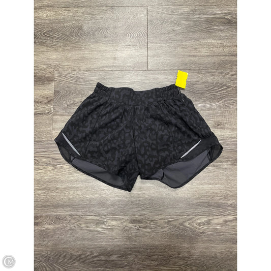 Athletic Shorts By Lululemon In Animal Print, Size: 4