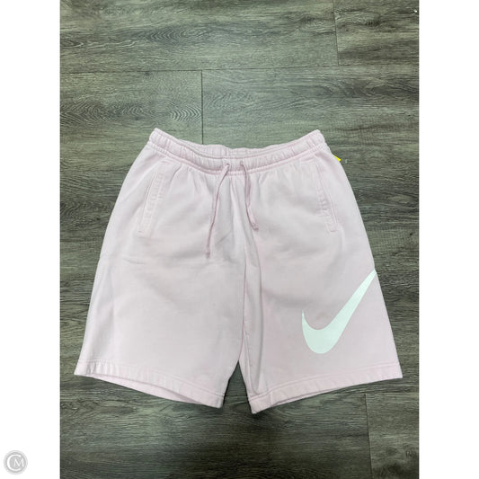 Athletic Shorts By Nike In Pink, Size: L
