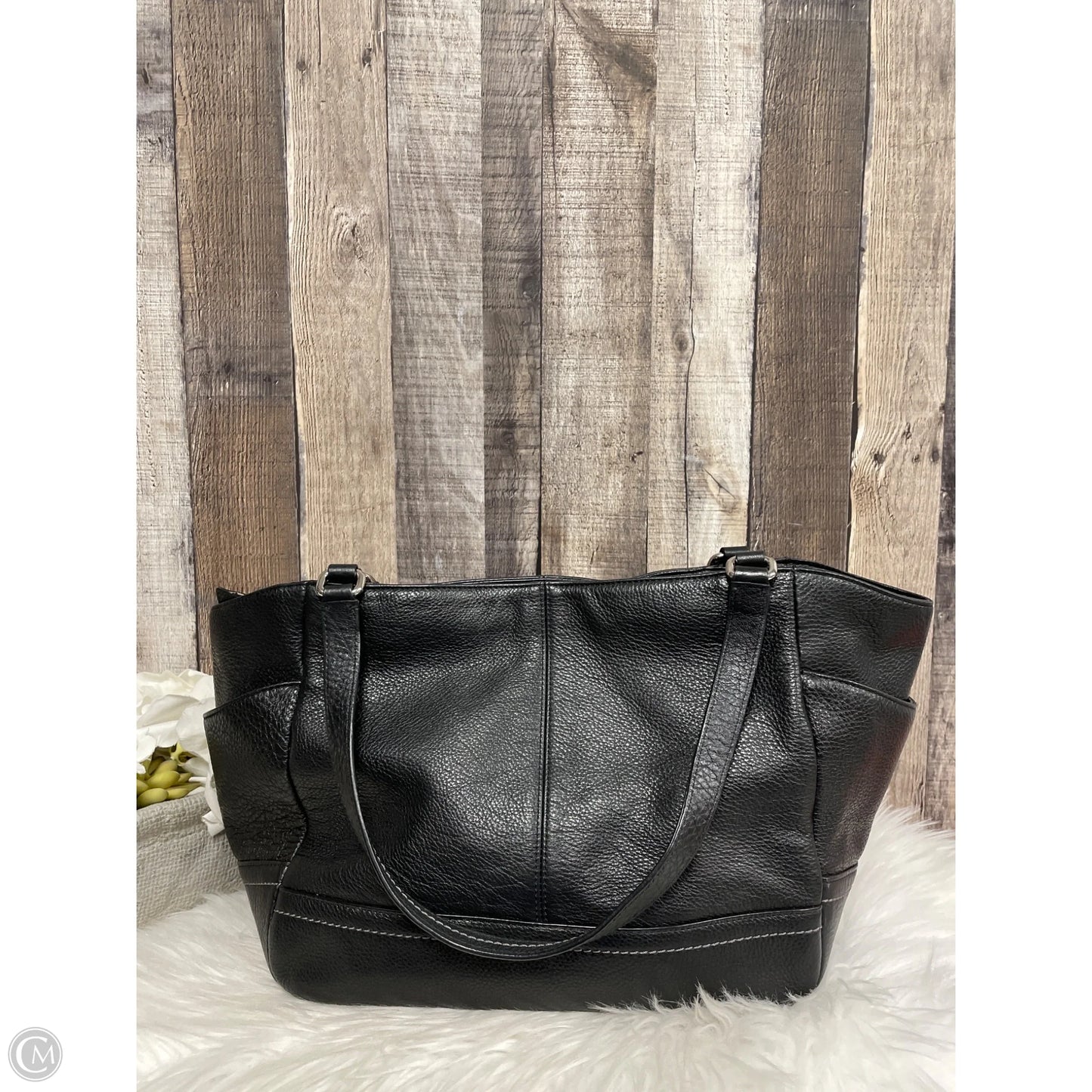 Handbag Designer By Coach, Size: Large