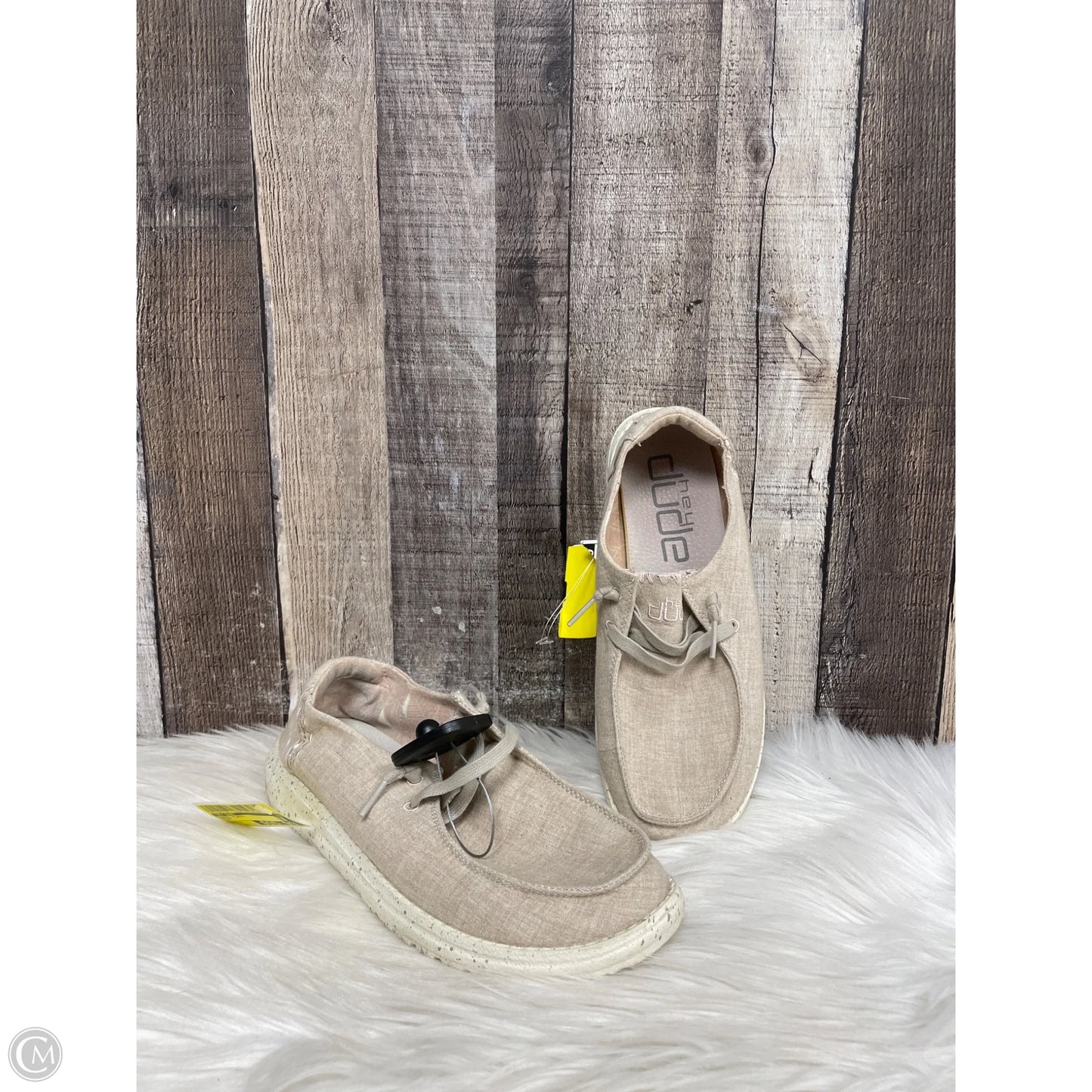 Shoes Flats By Hey Dude In Pink, Size: 7