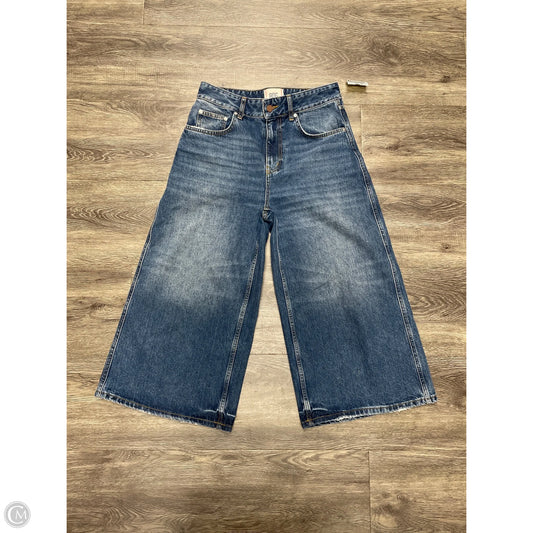 Jeans Cropped By Bdg In Blue Denim, Size: 6