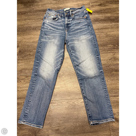 Jeans Boyfriend By Ae77 In Blue Denim, Size: 4