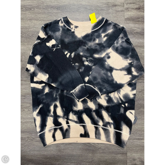 Sweater By Natural Life In Black & Cream, Size: S