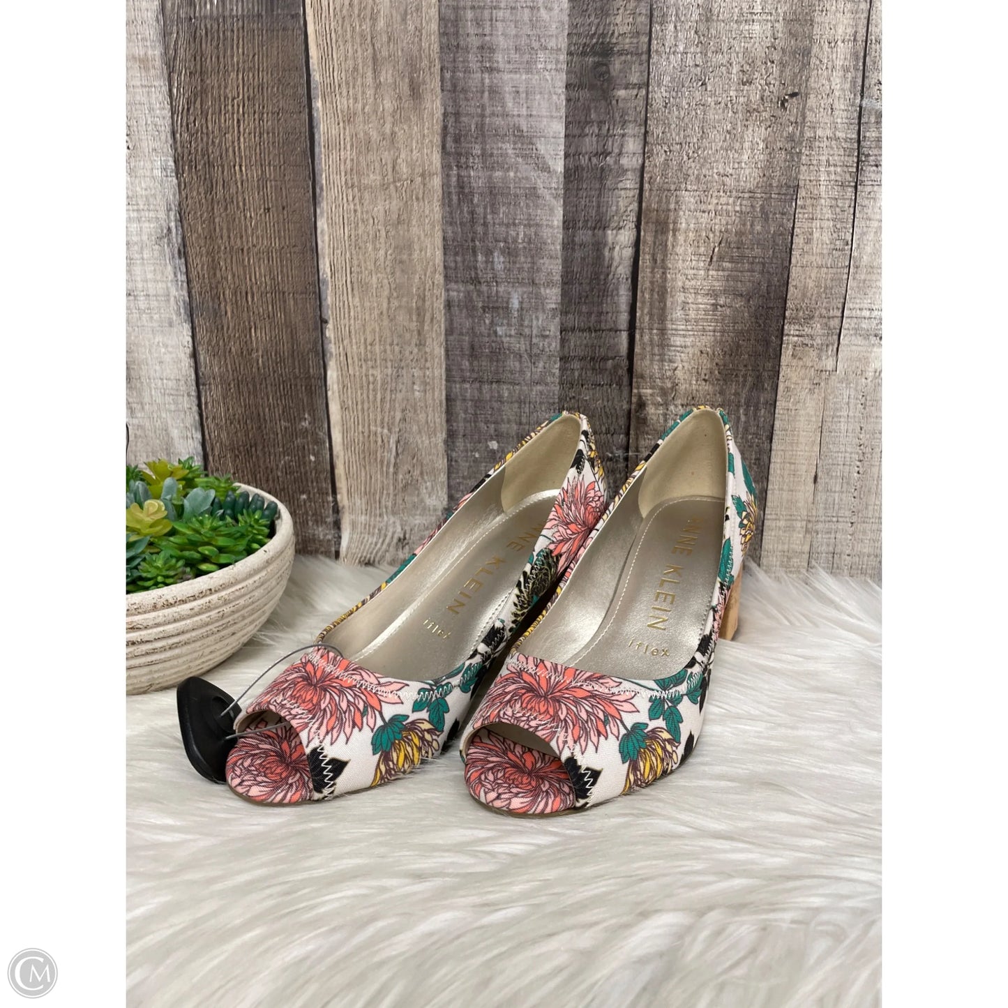 Shoes Heels Block By Anne Klein In Multi-colored, Size: 7