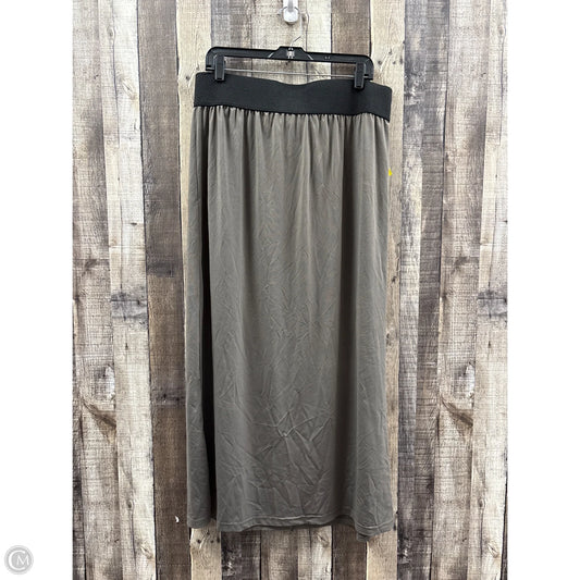 Skirt Maxi By Cmf In Brown, Size: Xxl