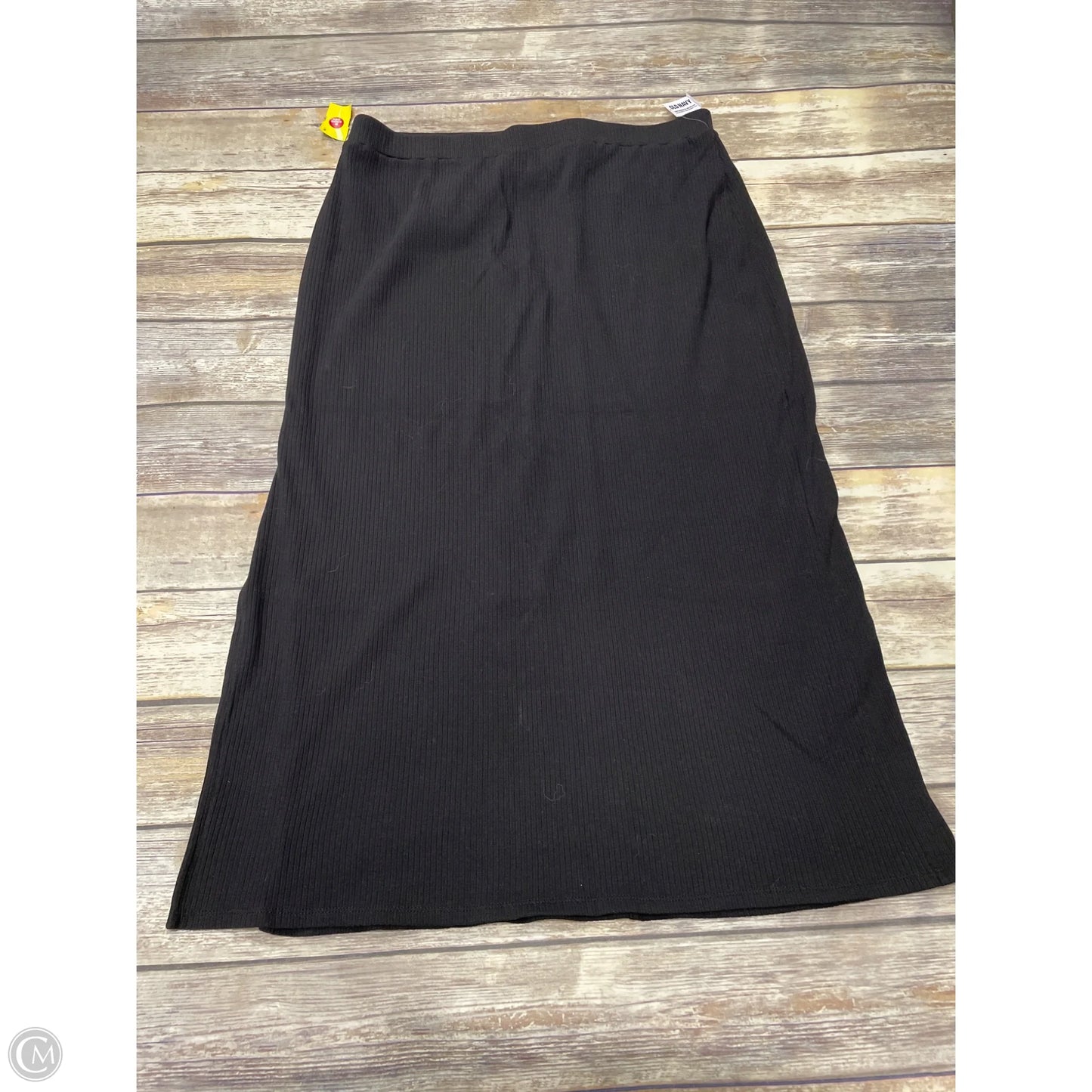 Skirt Maxi By Old Navy In Black, Size: Xl
