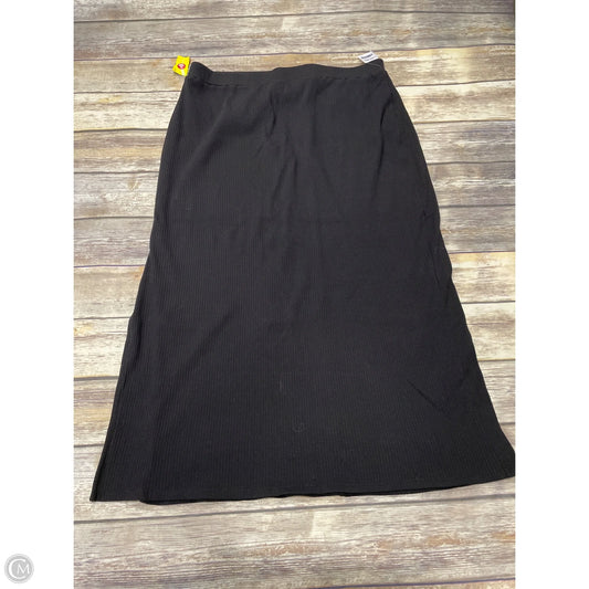 Skirt Maxi By Old Navy In Black, Size: Xl