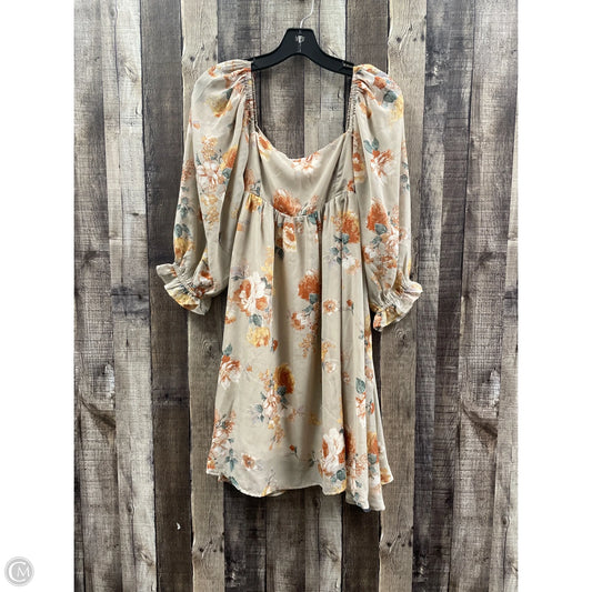 Dress Casual Short By Cme In Floral Print, Size: S