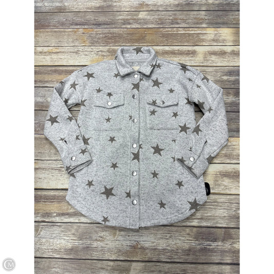 Jacket Shirt By Thread And Supply In Grey, Size: Xs