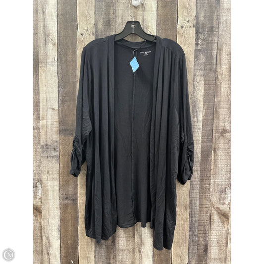 Cardigan By Lane Bryant In Black, Size: 4x