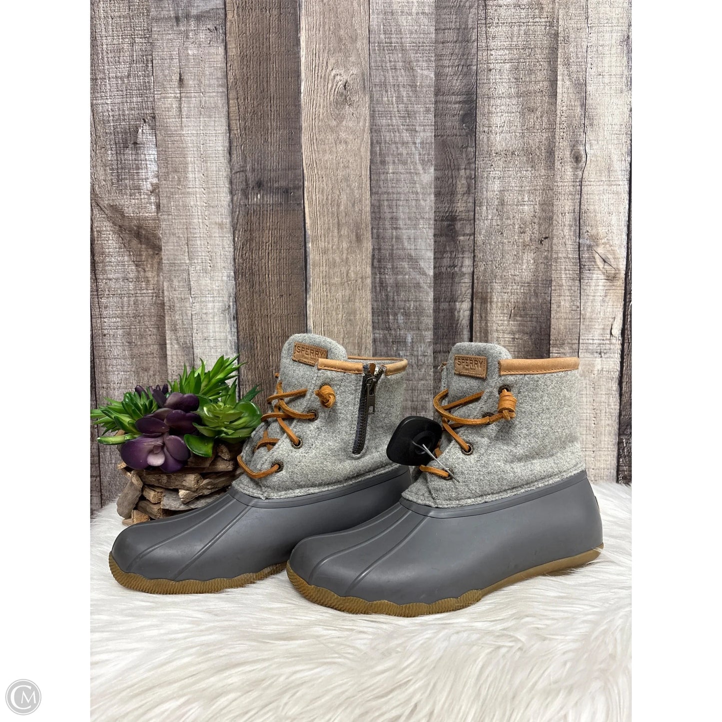 Boots Snow By Sperry In Grey, Size: 7