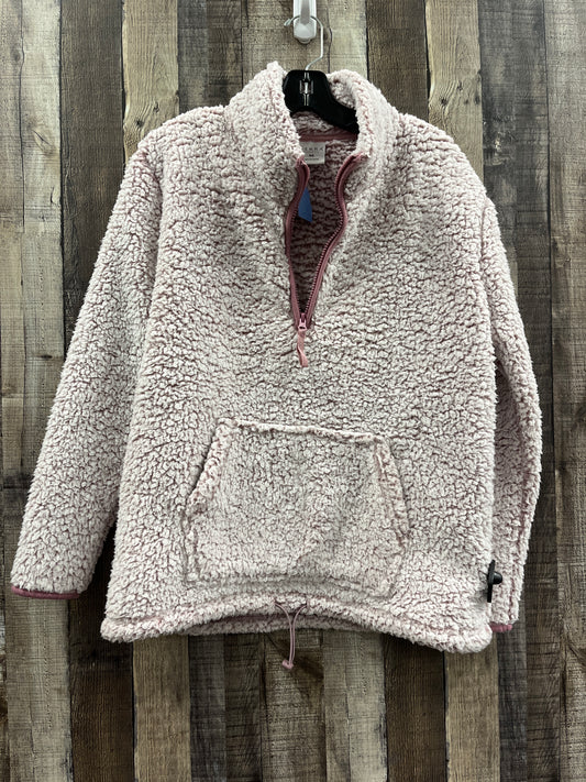 Jacket Faux Fur & Sherpa By Serra In Pink, Size: M