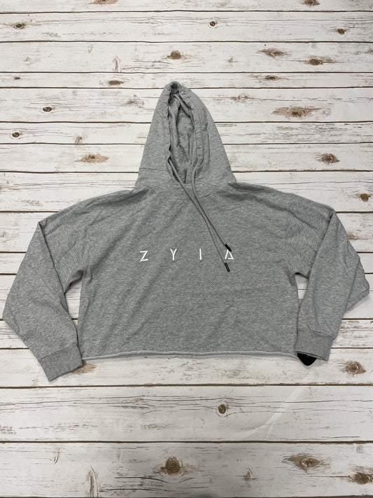 Athletic Sweatshirt Hoodie By Zyia  Size: L