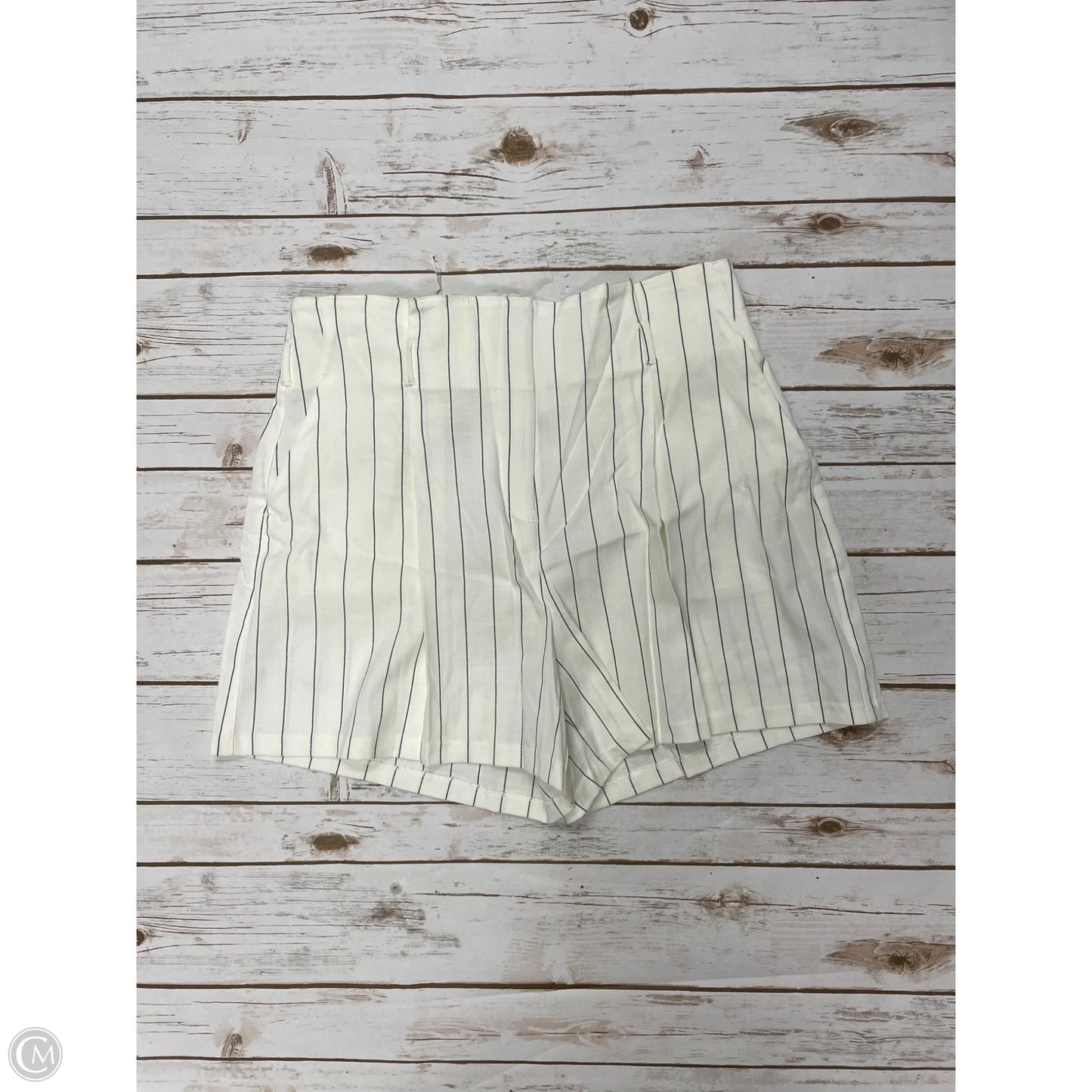 Skirt Mini & Short By Worthington In Striped Pattern, Size: 14
