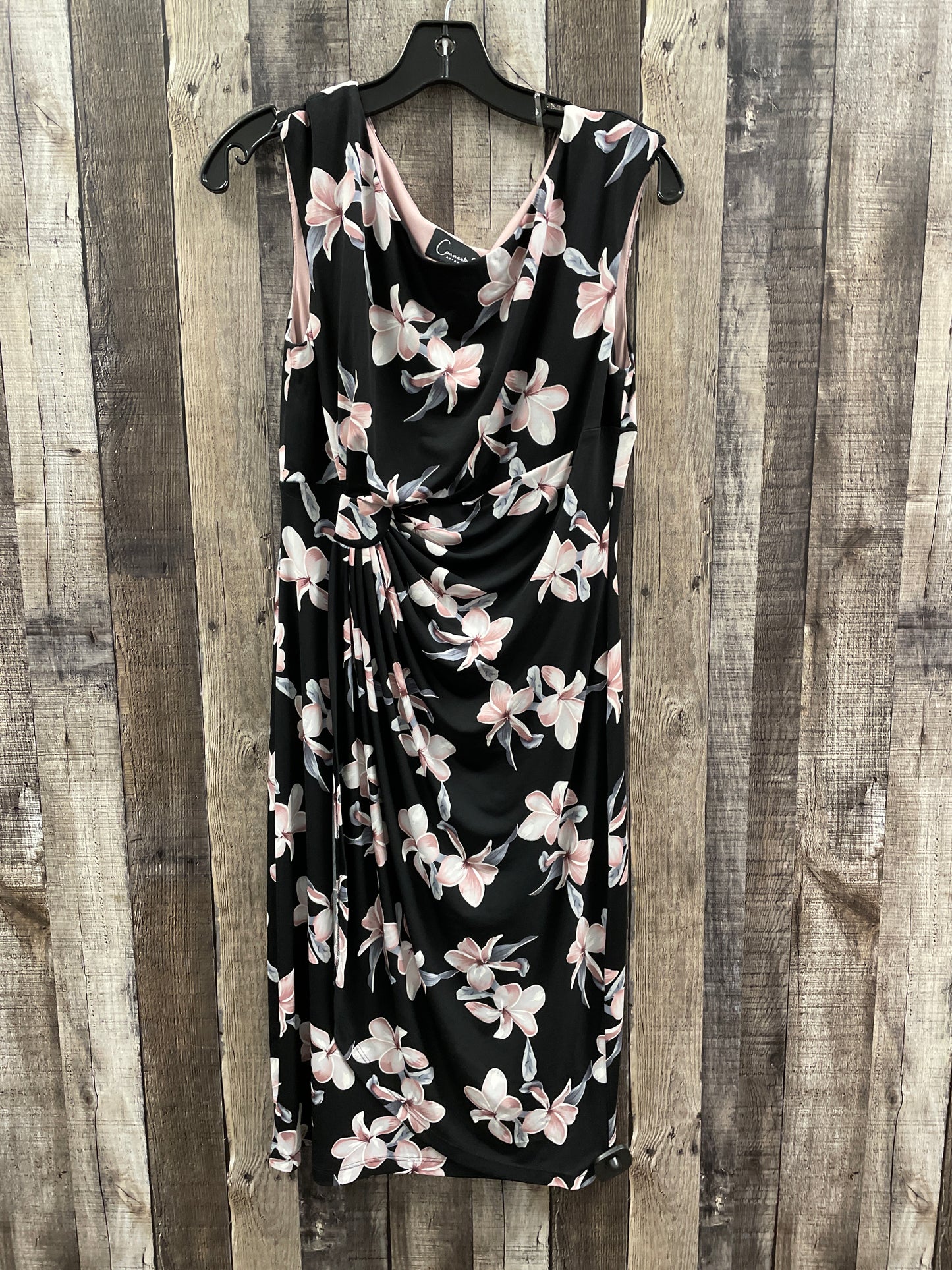 Dress Work By Connected Apparel In Floral Print, Size: M