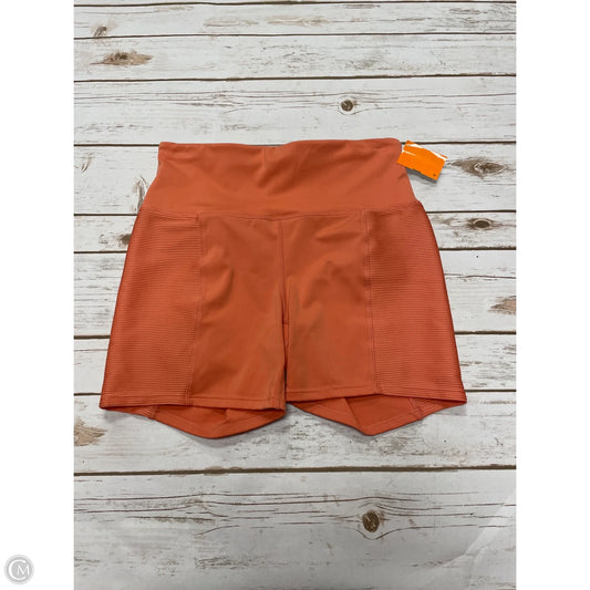 Athletic Shorts By Mta Pro In Orange, Size: M