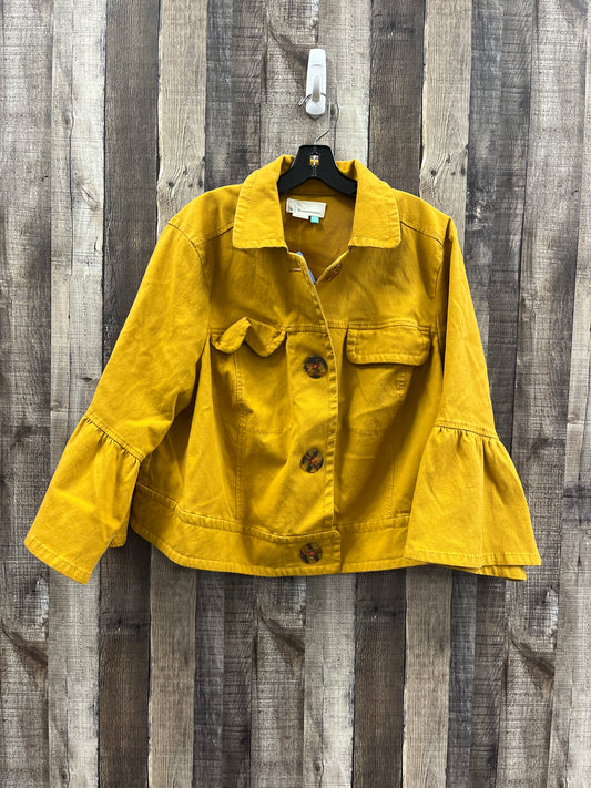 Jacket Other By Anthropologie In Yellow, Size: 2x