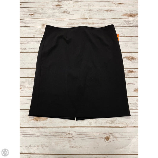 Skirt Midi By Calvin Klein In Black, Size: 14