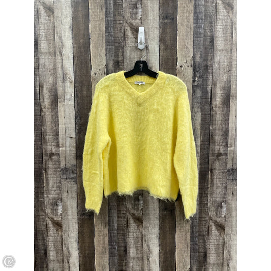 Sweater By Madewell In Yellow, Size: S